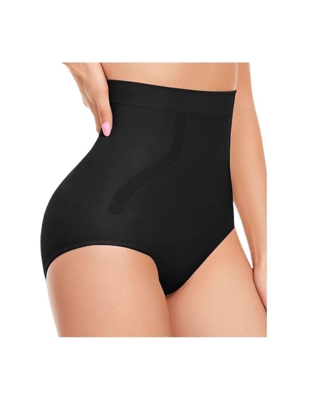 High Waisted Black Body Shapewear Large
